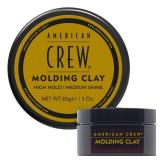 American Crew Menfts Hair Molding Clay, Like Styling Gel with Strong Hold and Medium Shine, 3 oz USED - Retail: $18