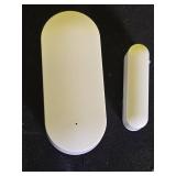 Clouree Door Alarm Window Sensors, Door Open Alarm Long Battery Life Wireless for Security Real-Time Notification WiFi Contact Sensor App Control No Monthly Fee, White NEED NEW STICKERS - Retail: $16
