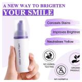 ROMARZ Purple Toothpaste for Teeth Whitening,Purple Teeth Whitening Kit,Tooth Stain Removal Colour Corrector,1PC 1.49 Fl Oz