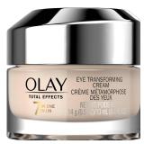 Olay Eye Cream, Total Effects Anti-Aging Treatment, 7-in-1 Hydrating, Evens Tone, Brightens, Smooths Line Lines, Minimizes Look of Pores, Firms, Reduces Dark Spots - Fast Absorbing, 0.5 Oz - Retail: $