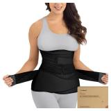 3 in 1 Postpartum Belly Support Recovery Wrap  Postpartum Belly Band, After Birth Brace, Slimming Girdles, Body Shaper Waist Shapewear, Post Surgery Pregnancy Belly Support Band (Midnight Black, ML)