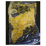Navy Blue Gold Balloon Garland Arch Kit - Navy Blue Balloons Blue Metallic Gold Balloon Blue Birthday Decorations for Men 30th 40th 50th 60th Graduation Engagement Party Decorations - Retail: $13