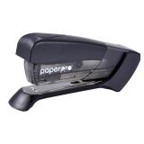 PaperPro Compact Classic Desktop Stapler, 15 Sheet Capacity, No Effort, One Finger, 80percent Easier Stapling, Black - Retail: $12