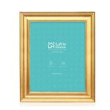 LaVie Home 8x10 Picture Frames (1 Pack, Gold) Photo Frame Set with Tempered Glass for Wall Mount and Table Top Display - Retail: $14