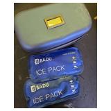 *Slight Exterior Damage, See Seller Photos* Gosemai Insulin Cooler Travel Case TSA Approved Medication Diabetic Cooler for Travel with Temperature Display Refrigerated Medicine Organizer Bag with 2 Ic