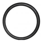 Black Faux Leather Steering Wheel Cover fits 14.5 and 15" Wheels
