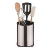 Rotating 3-compartment Utensil Bin