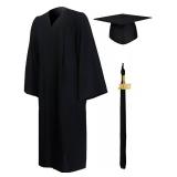Graduation Mall Size 48 (Small) 2025 Cap, Gown and Tassel, Fits Heights 5ft 3" to 5ft 5"