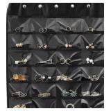 *Proportions in Stock Photo Differ Slightly* Hanging Double Sided Jewelry Organizer