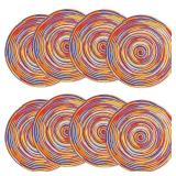 Round Braided Placemat Set of 8