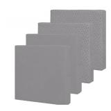 Easy-Going Patio Furniture Non-Slip Cushion Covers, Waterproof with Zipper 27x25x5