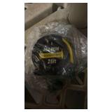 Tape Measure 25 Ft - Metal Retractable Tape Measure with Fractions, Easy Read, 1-inch Wide X 25 Foot