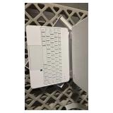 GreenLaw for iPad 11th(A16,2025)/10th(2022) Generation Case with Keyboard, Magic-Style Keyboard Stand, 7 Color Backlit, Stain-Resistant Surface, Multi-Touch Trackpad, White