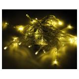 Karlling Battery Operated Fairy Lights, 13ft Durable Short Clear Wire LED Twinkle String Lights for Christmas, Valentineâs Day, Halloween,Weddings, Parties, and Indoor/Outdoor Decor(Warm White)