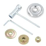 AILEETE Blade Adapter Kit for Most Straight-Shaft String Trimmer & Brush Cutter & Weed Eater & Weed Wacker Blade Attachment Kit (6 Teeth Thrust Plate Guard Washer)