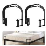 Mattress Slide Stopper, YUOROS Corner Mattresses Retainer Bar Keep Mattress from Sliding Stopper to Prevent Sliding Holder in Place Gripper for Metal Bed Frame