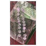 YISSION 20Pcs Mini Purple Flower Hair Clips for Girls & Women - Cute Flower Hair Pins & Barrettes for Wedding & Bridal Hair Accessories