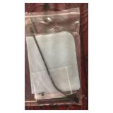 Temples Arms Legs Replacement for Ray Ban RB3561 6448 3689 Sunglasses Repair Kits with Screws (Black arms&Black Tips)