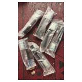 Toothbrush Replacement Heads Compatible with WaterPik Complete Care 5.0 & 9.0(WP-861/CC-01), 6 Count (Black)