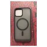 SUPFINE Magnetic for iPhone 12 Case/iPhone 12 Pro Case (Compatible with MagSafe)(Military Grade Drop Protection) Translucent Matte Shockproof Phone Cover,Black