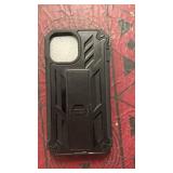 FNTCASE for iPhone 15 Phone Case: for iPhone 13 & 14 & 16e Case Military Grade Shockproof Protection Hard Phonecase - Dual Layer Matte Textured Drop Proof Rugged Protective Cover - 6.1 Inch Black