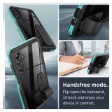 for Samsung Galaxy A14 5G Phone Case, Waterproof Case with Built-in Screen Protector & Cell Phone Ring Holder, Full Body Shockproof Rugged Heavy Duty Protection Cover for Samsung A14 5G Blue