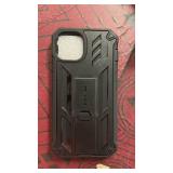 FNTCASE for iPhone 15 Plus Case: for iPhone 14 Plus Case Military Grade Rugged Cell Phone Cover with Kickstand | Shockproof TPU Protection Bumper Matte Textured Design 6.7 inches (Black)