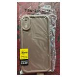 Puxicu Slim Case for iPhone Xs, Enhanced Camera Protection, Shockproof Skin-Friendly Touch Soft Case Cover for iPhone X Phone 5.8 inch, Coffee