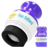 Solar Buddies Sunscreen Applicator - Single Purple - Refillable Roll on Sponge Sunscreen, Suncream & Lotion Applicator For Kids, Adults & Families - Holds 3.4fl oz, Perfect Size for Travel