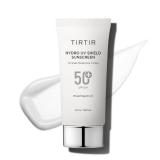 TIRTIR Hydro UV Shield Sunscreen | SPF 50+ Broad Spectrum UVA UVB Korean No White Cast Face Sunblock, 1.69 Fl Oz