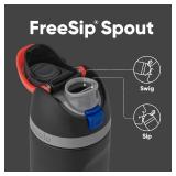 Owala Star Wars FreeSip Insulated Stainless Steel Water Bottle with Straw for Sports and Travel, BPA-Free, 24-Ounce, Darth Vader