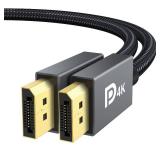 VESA Certified DisplayPort Cable, iVANKY 6.6ft DP Cable 1.2, [4K@60Hz, 2K@165Hz, 2K@144Hz], High Speed Gold-Plated Display Port to Display Port Cable, for Gaming Monitor, Graphics Card, TV, PC, Laptop