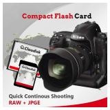 Cloudisk Compact Flash Card 1GB CF 2.0 Performance for Vintage Digital Camera and Industry Equipment (1GB CompactFlash)