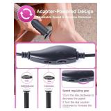 Electric Callus Remover for Feet, Professional Pedicure Tools for Feet with 70pcs Sandpaper Discs, Adjustable Speed Aluminum Foot File for Dead Skin - Black