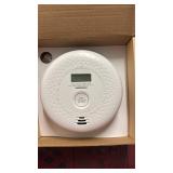 X-Sense Smoke Detector Carbon Monoxide Detector Combo, 10-Year Battery Smoke Detector with Display, Standalone Model SC01, Single Pack