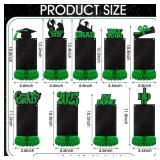 Spiareal 9 Pcs Graduation Decorations Class of 2026 Table Centerpieces Congrats Glitter Grad Honeycomb for Photo Toppers 2026 Congratulate Graduation Party Decor Favor Supplies(Green)