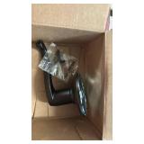 Schlage F170 FLA 716 LH Left Handed Flair Door Lever, One Sided Non-Turning Dummy Door Handle, Aged Bronze