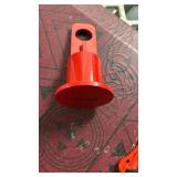 Red Racing Go Kart Wheel Hub