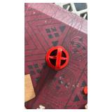 Red Racing Go Kart Wheel Hub