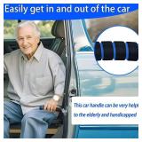 KOUNATSURI Car Door Handle for Elderly Car Assist Support Handle Multifunction Car Door Latch Bar for Seniors and Handicapped