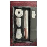 Braun Face Epilator Facespa Pro 911, Facial Hair Removal for Women, Hair Removal Device, 3-in-1 Epilating, Cleansing Brush and Skin Toning with 3 Extras
