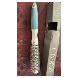 Small Round Brush for Precise Styling and Manageable Blowouts (0.75 inch) - Salon-Quality Tool for Wet or Dry Hair (Not Electrical)