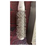 Small Round Brush for Precise Styling and Manageable Blowouts (0.75 inch) - Salon-Quality Tool for Wet or Dry Hair (Not Electrical)