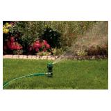 Orbit 58573N H2O-Six Gear-Drive Sprinkler on Metal T-Spike