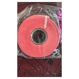 MECCANIXITY 1/2 Inch Double Fold Bias Tape Polyester Continuous Bulk Bias Tape for Sewing,Seaming Quilting Hemming Binding Crafts (Watermelon Red 10 Yards)