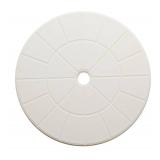 Swimming Pool Skimmer Cover Debris Canister Deck Lid 9 1/8\" Inch Skimmer Valve Replacement Lid (White)