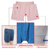 AUSTYLCO New Type of Urine Bag Pants,Underwear Urine Bag Pants for Elderly,Urine Drainage Bag Underwear,Nephrostomy Bag Pants for Abdominal Surgeries Patient