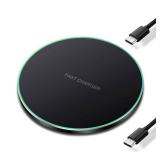20W Fast Wireless Charger Pad,Wireless Phone Charging Station Compatible with iPhone 17 Pro/16/15/14/13/12/11/SE/X/AirPods,15W Fast Charge for Samsung Galaxy S25/S24/S23/S22/S21/Note/Buds,Pixel