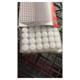 Adhoklop Thin Clear Dots with Adhesive Hook and Loop Nylon Transparent Sticky Back Glue Tapes 0.59 Inch Diameter Fastener for School Classroom Teacher Supplies (Clear)