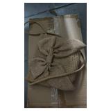 Aliceset 5.52\" x 7.09\" Small 2025 Straw Bags for Women Bow Summer Crossbody Shoulder Bags with Big Bow Pocketbook for Women Summer Beach Parties Wedding Travel